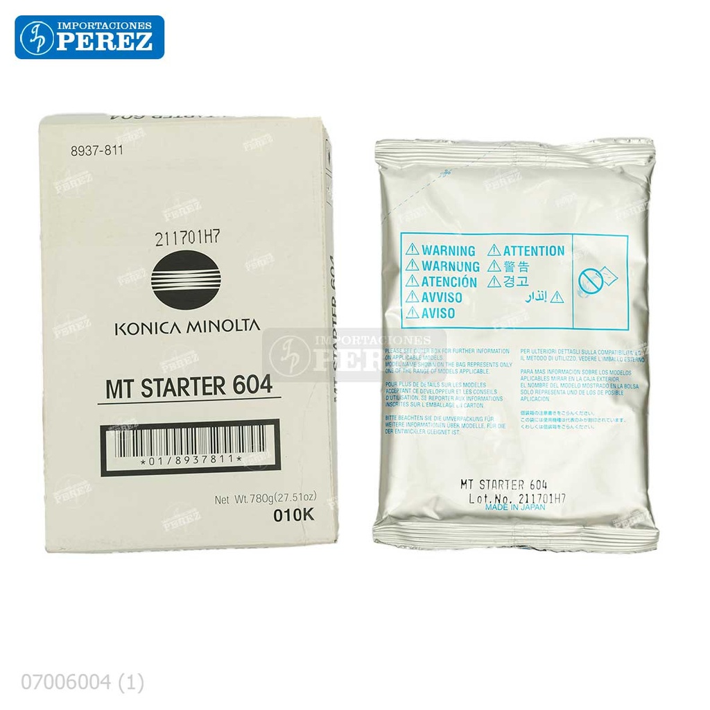 Revelador 780g [Konica Minolta - Original] Type 604