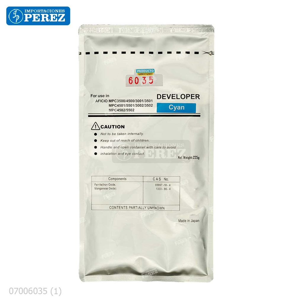 Revelador [Cet] Cyan (-) 