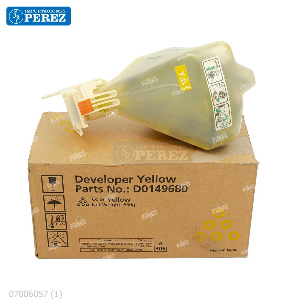 Revelador Yellow 650g [Original - Ricoh]