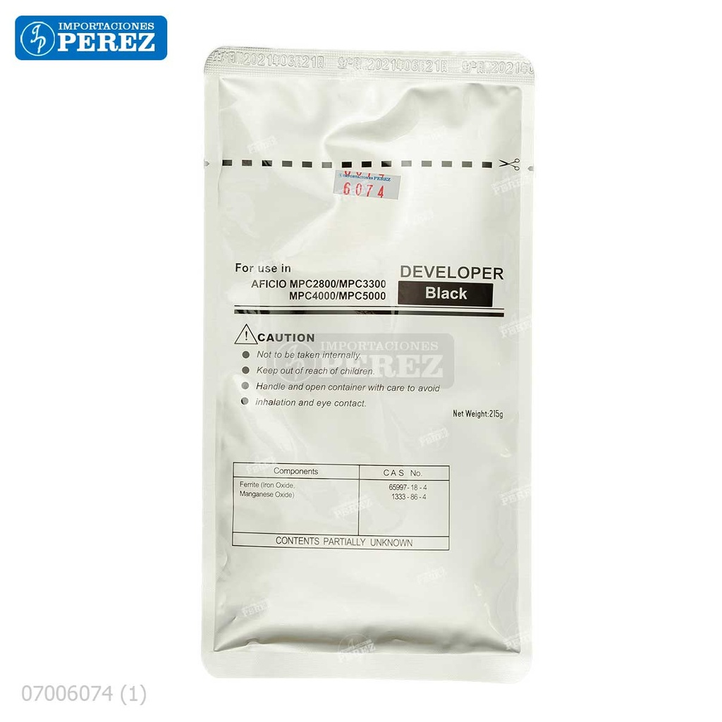 Revelador Black 215g [Cet]