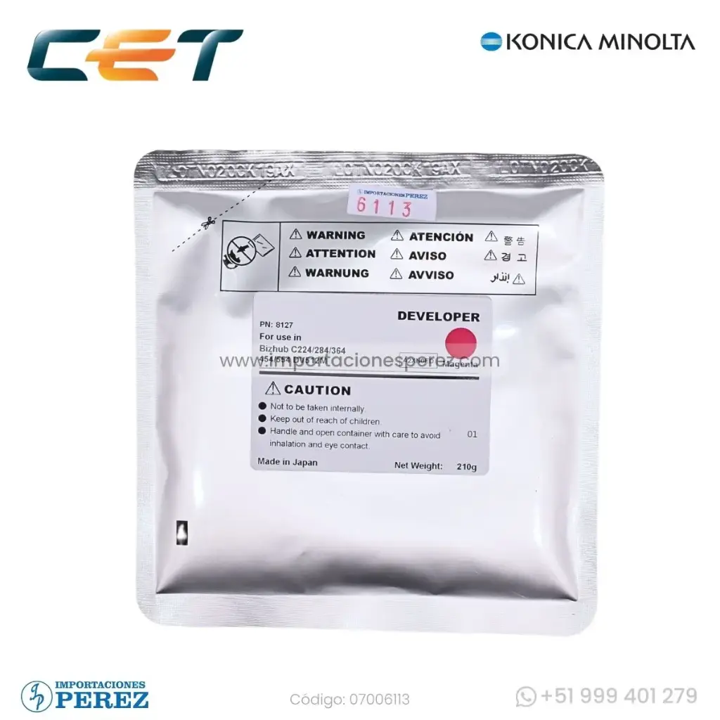 Revelador [Cet] Magenta 210g 