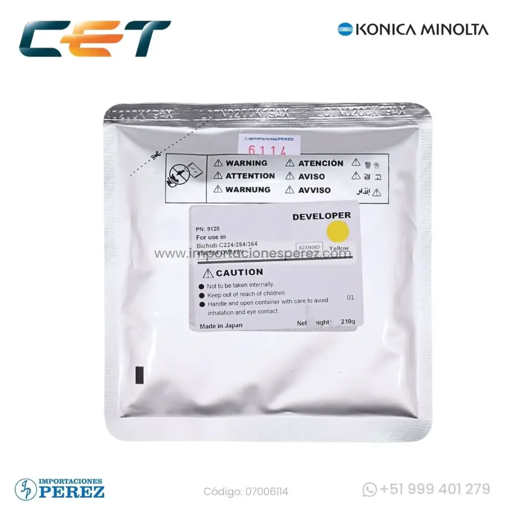Revelador [Cet] Yellow 210g 