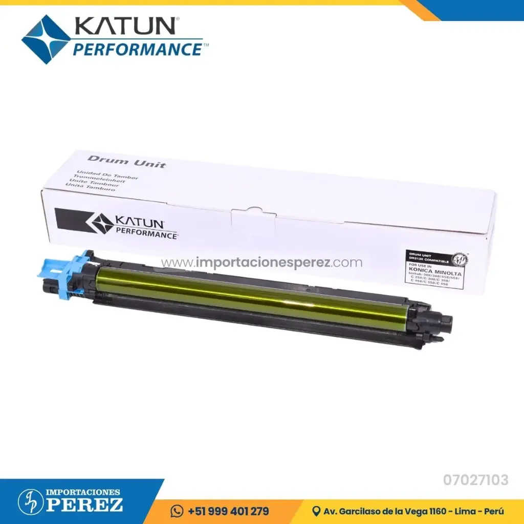 Unidad Cilindro DR313K Black 110/220v [Katun Performance]