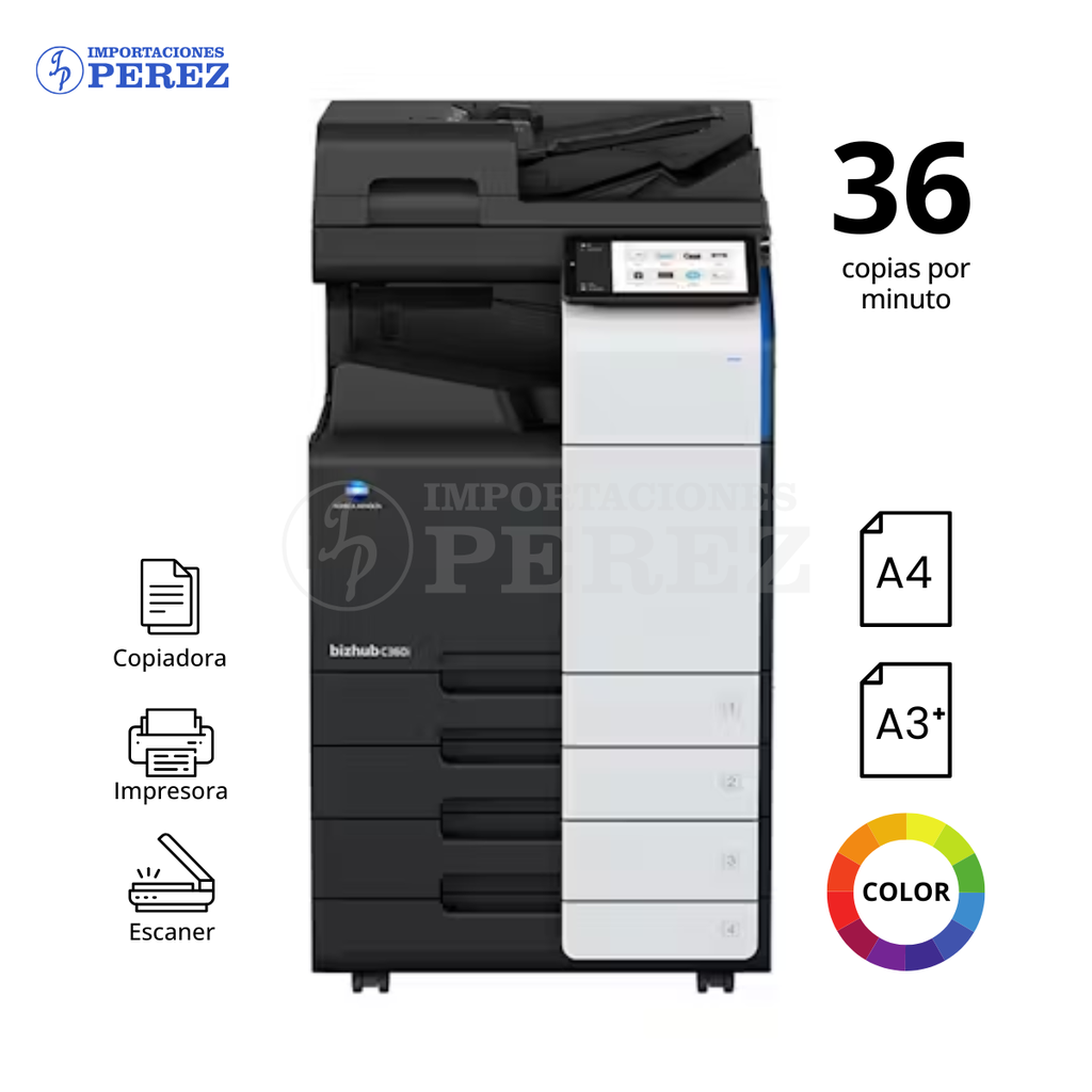 Fotocopiadora Konica Minolta Bizhub C360i