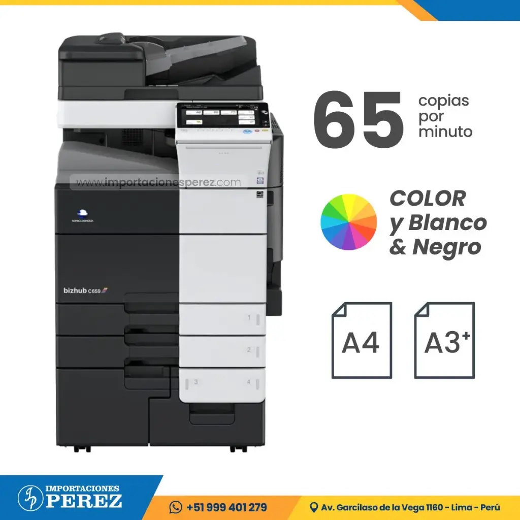 Fotocopiadora Konica Minolta Bizhub C659