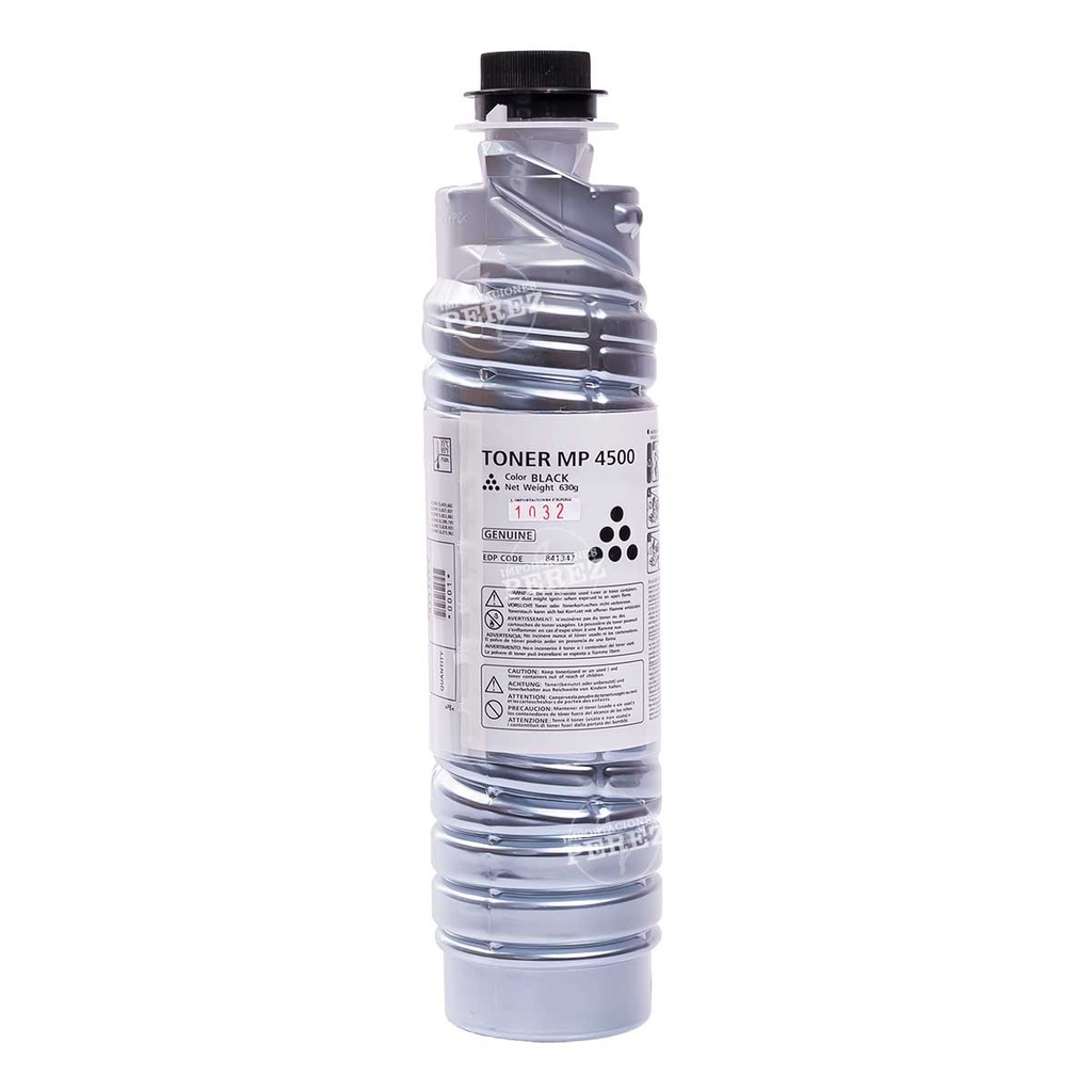 Toner Cartucho Ricoh [Dki - Presentación Original] Type 4500A - 630g