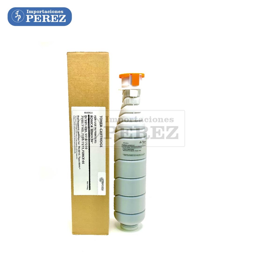 Toner Cartucho Konica Minolta [Intercopy] Tn604A/B (1040g)