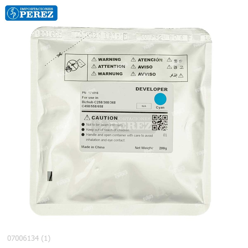 Revelador Cyan [Cet] (200g) 