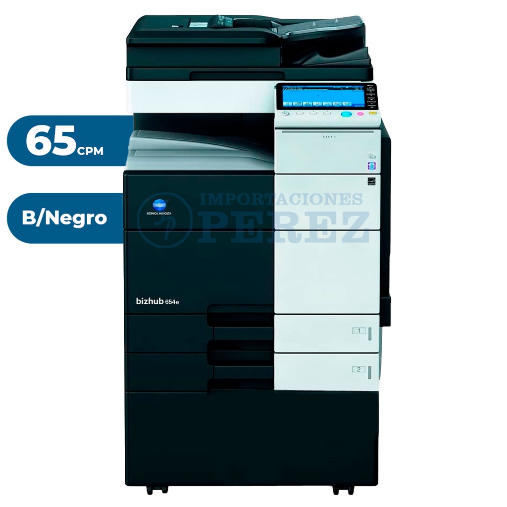 Fotocopiadora Konica Minolta Bizhub 654e REMANUFACTURADA *****ANTES DE CONECTAR EL EQUIPO VERIFICAR EL VOLTAJE*****