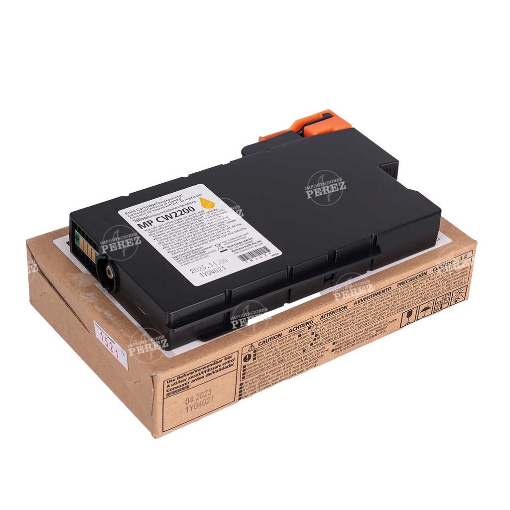 Tinta Cartucho Yellow Ricoh [Original] 110/220v Type CW2200