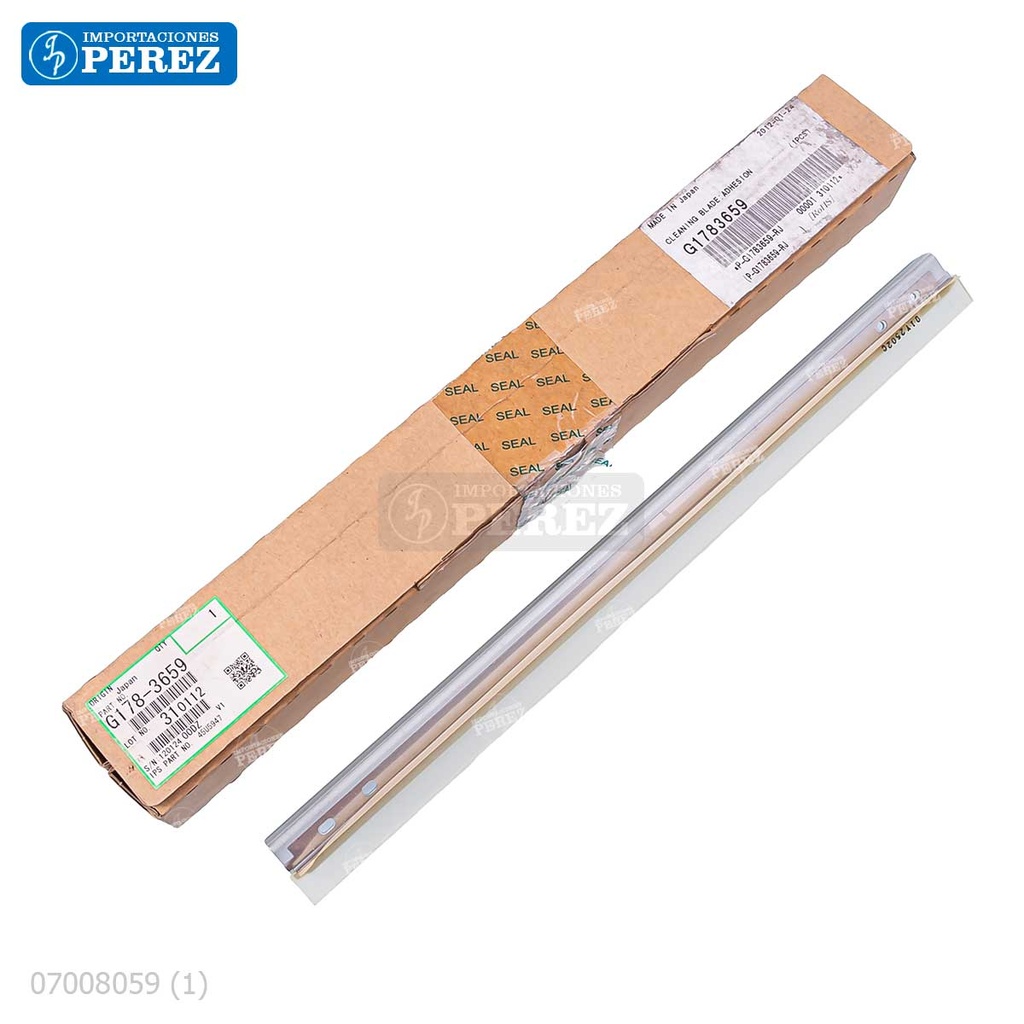 Cuchilla Limpieza Adhesion de Cilindro [Original - Ricoh]