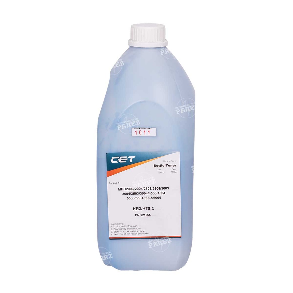 Toner Recarga Cyan Ricoh [Cet] Bolsa/1000g/1Kg 