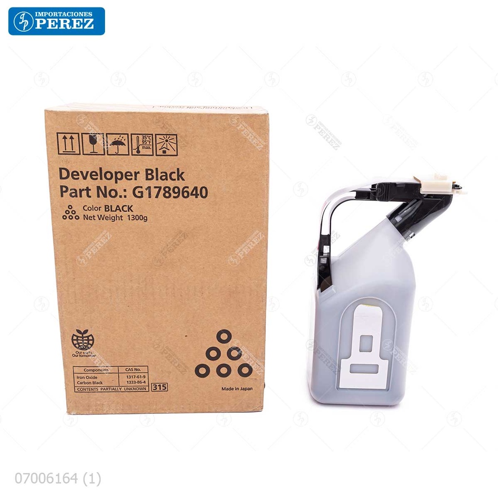 Revelador Black 1300g [Original - Ricoh]