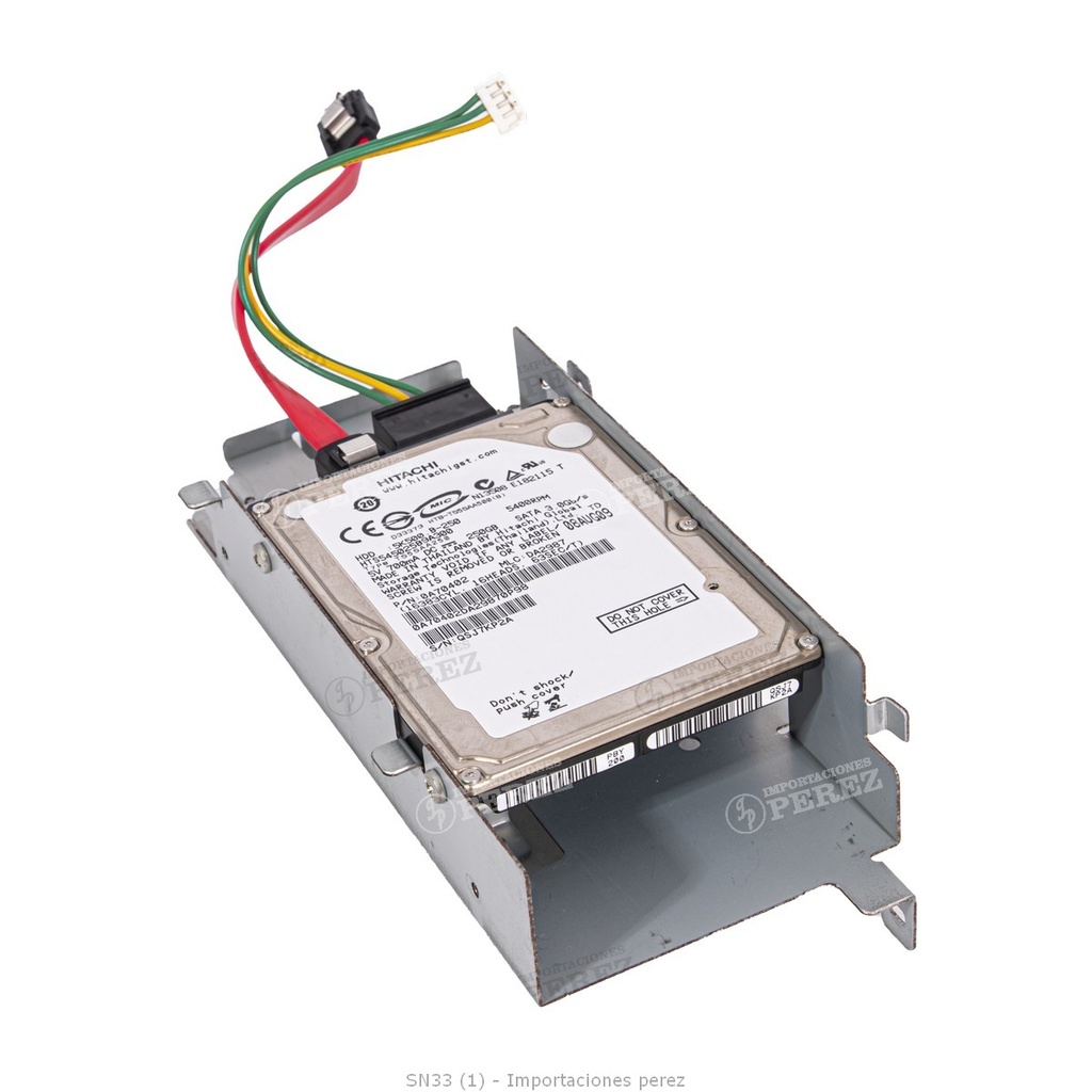 Disco Duro Semi-Completo 250Gb (c/base + cable Poder + Cable Sata) - SEMI-NUEVO [Original - Konica Minolta]