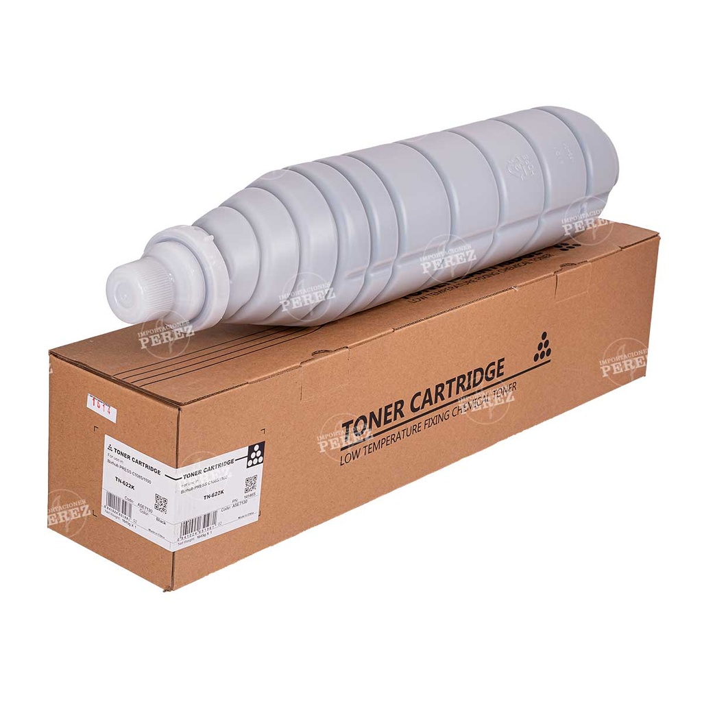 Toner Cartucho Black Konica Minolta [Cet] TN622K 1645g 
