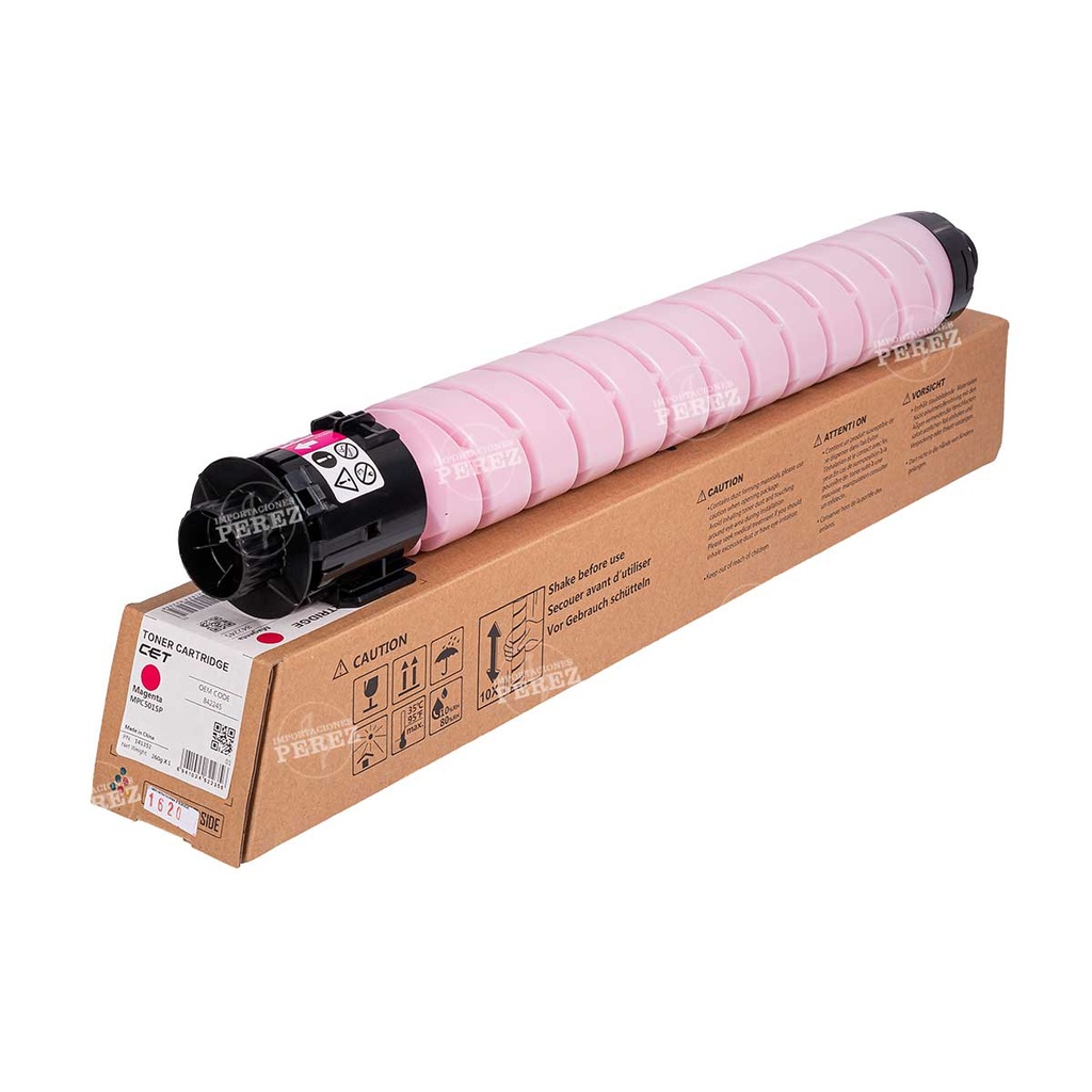 Toner Cartucho Magenta Ricoh [Cet] 260g 