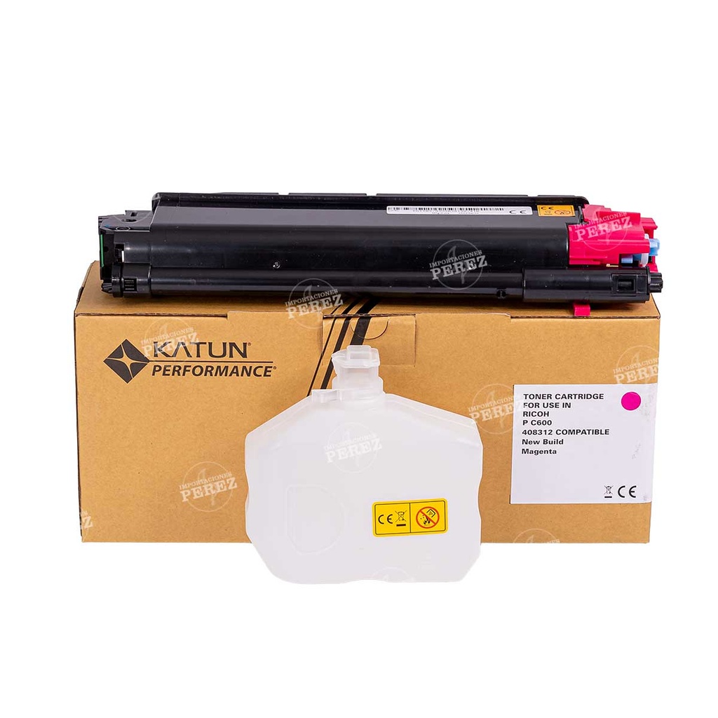 Toner Cartucho Magenta Ricoh [Katun Performance] Type P C600 197g 