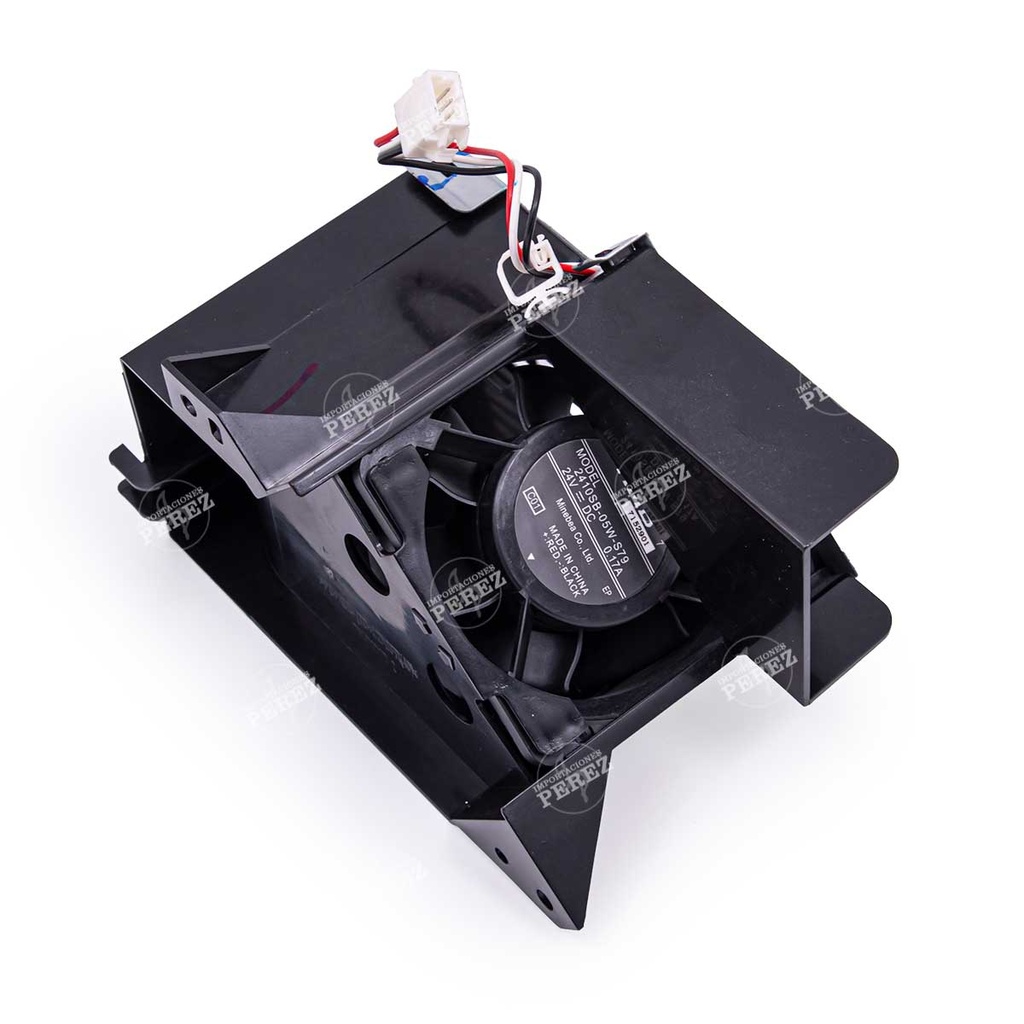 Ventilador 24v - 0.17A c/base de Fuente Poder (DC Power Supply) - SEMI-NUEVO [Original - Ricoh]