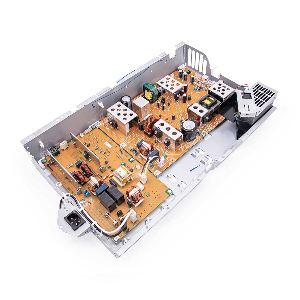 Bloque/Módulo Completo Fuente Poder 110v (DC Power Supply D148/D149/D150 450.3W) + Controladora Tarjeta Fuente Poder 110v (AC Control Board D148/D149/D150) + Ventilador 24v - 0.17A c/base - SEMI-NUEVO [Original - Ricoh]