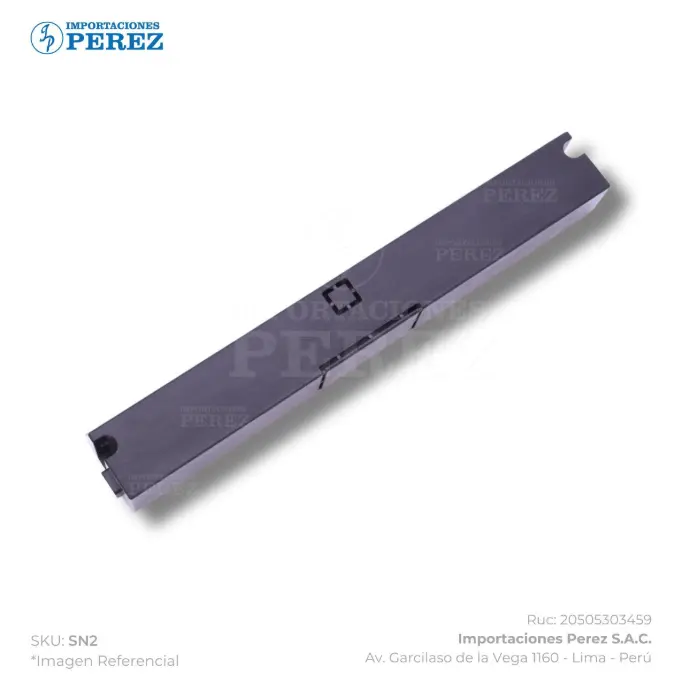 Tapa Negra Delgado Lateral Derecho Bandeja N° 03 (Gran Capacidad) y N° 03/04 PC110/PC210/PC215/PC410 - SEMI-NUEVO [Original - Konica Minolta]