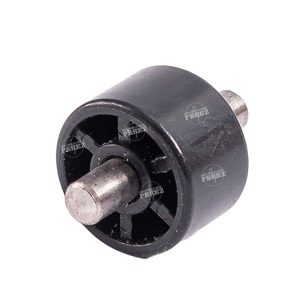 Roll Negro c/pin de Guía Salida Papel (Encima Puerta Lateral Derecho) - SEMI-NUEVO [Original - Konica Minolta]