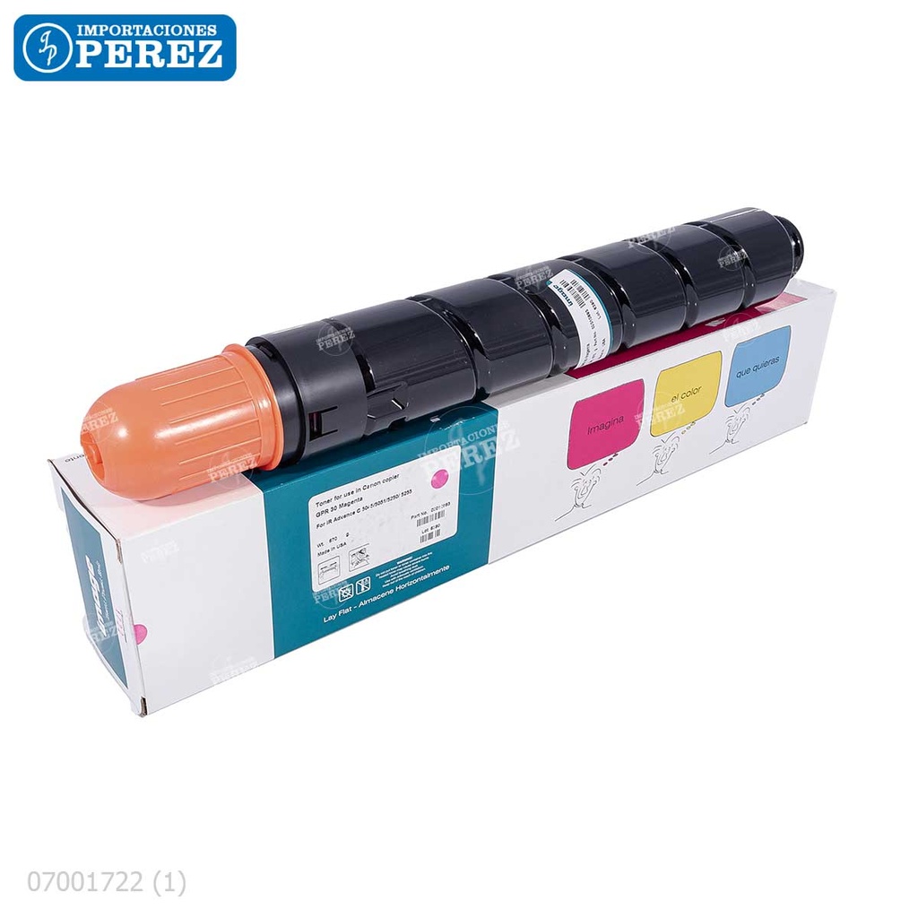 Toner Cartucho Magenta Canon [Image] GPR30 670g 