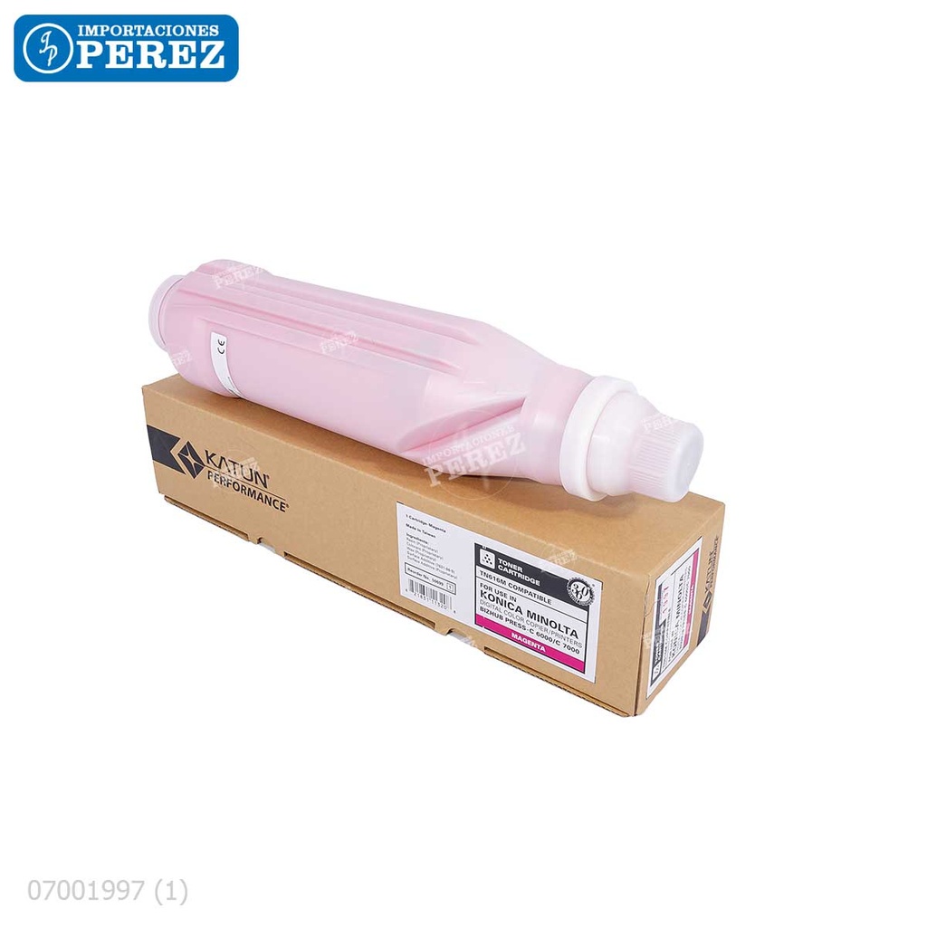 Toner Cartucho Magenta Konica Minolta [Katun Performance] TN616M 850g 