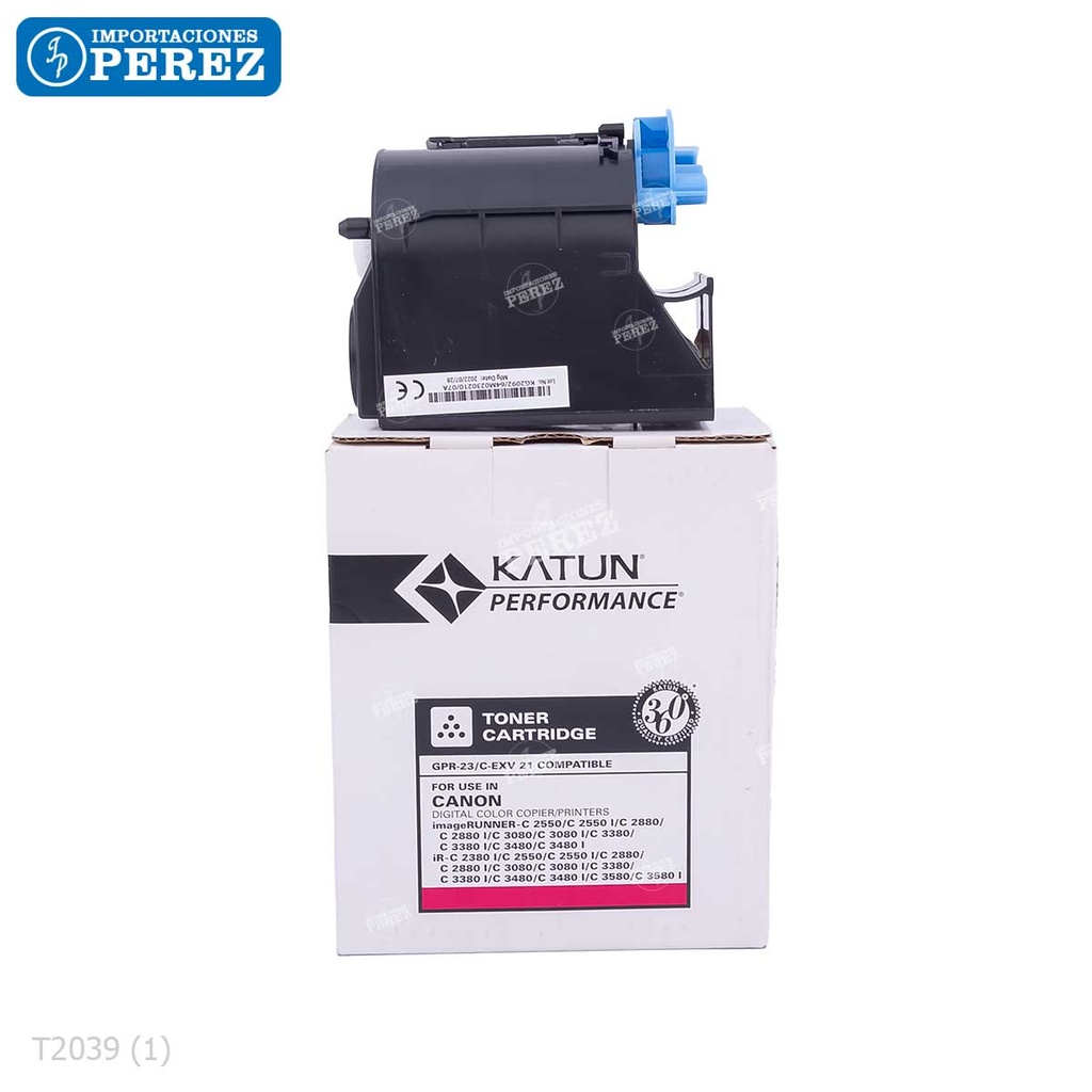 Toner Cartucho Magenta Canon [Katun Performance] GPR23 260g 