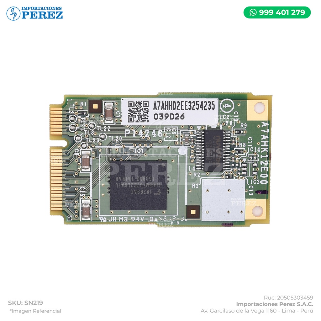 Memoria eMMC (PWB-eMMCB) - SEMI-NUEVO [Original - Konica Minolta]