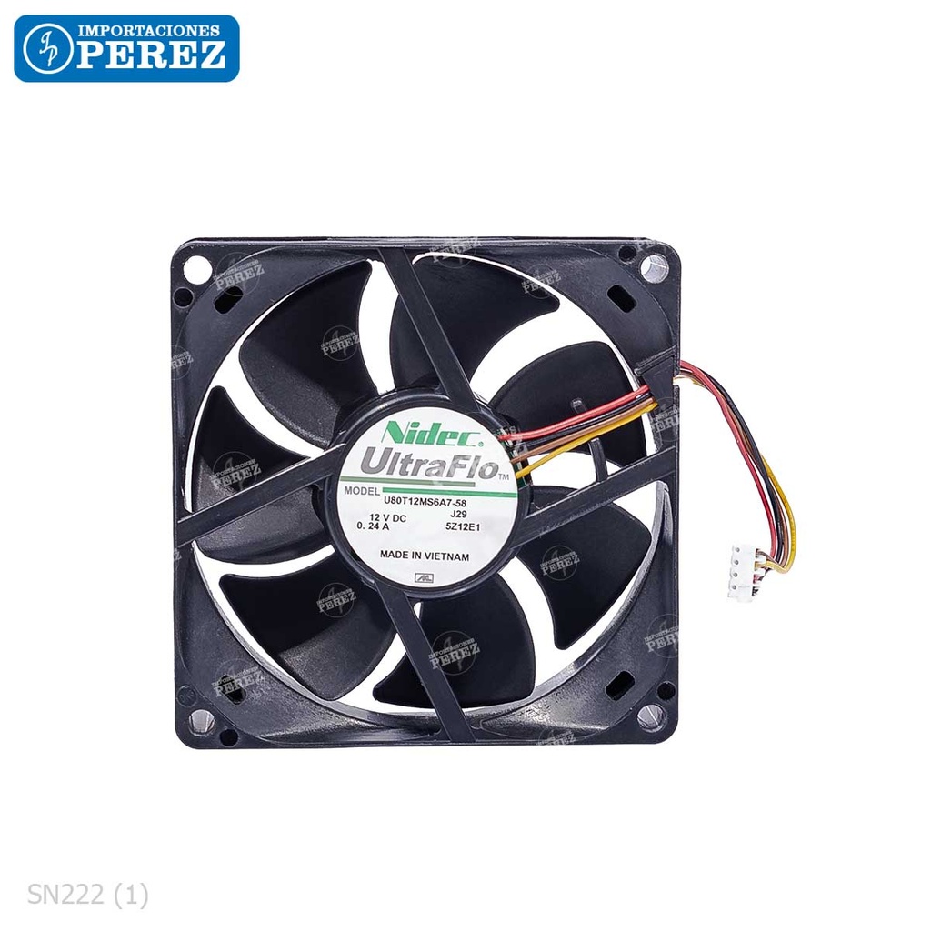 Ventilador 12v-0.24A debajo de Tarjeta IR PWB-MFPB (FAN MOTOR) - SEMI-NUEVO [Original - Konica Minolta]