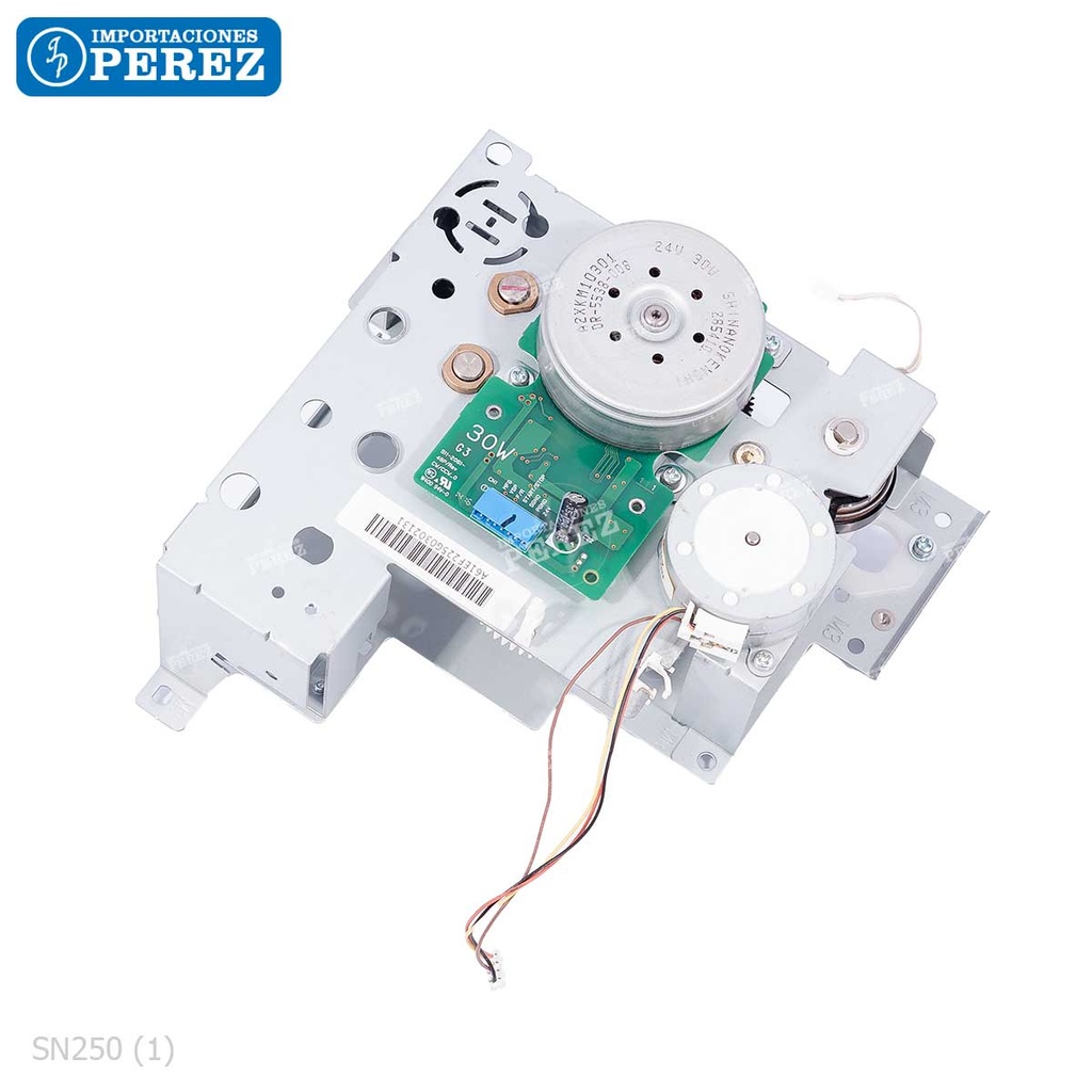 Bloque Piñones Acople Fusor Completo c/Motor (FUSING DRIVE ASSY) - SEMI-NUEVO [Original - Konica Minolta]