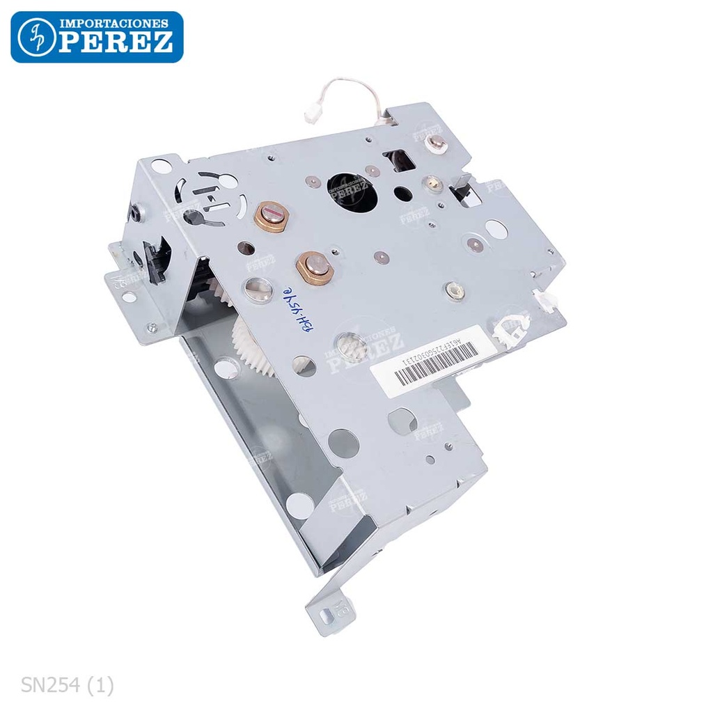 Bloque Gear/Piñones Acople Fusor ***SIN MOTORES*** (FUSING DRIVE ASSY) - SEMI-NUEVO [Original - Konica Minolta]