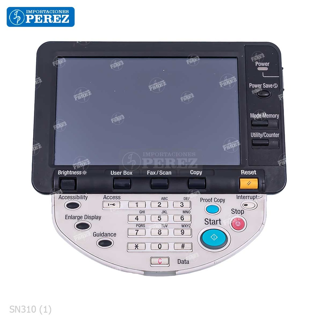 Panel Completo (SOLO PANEL) - SEMI-NUEVO [Original - Konica Minolta]