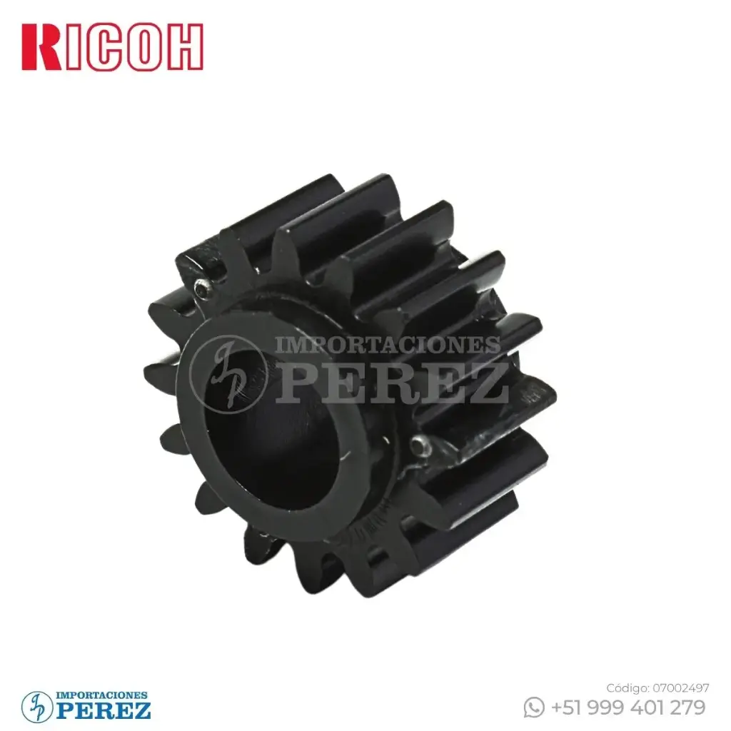 Gear 16T Revelado - Alimentación Toner [Original - Ricoh]