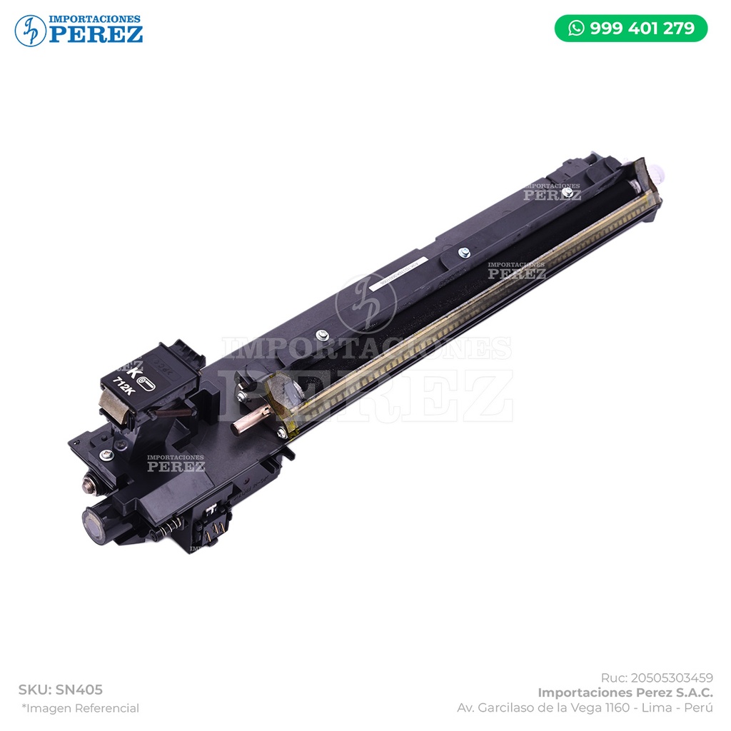 Unidad Revelado Black DV712K con Revelador 110v/220v (UNIT DEVELOPING:K) - SEMI-NUEVO [Original - Konica Minolta]