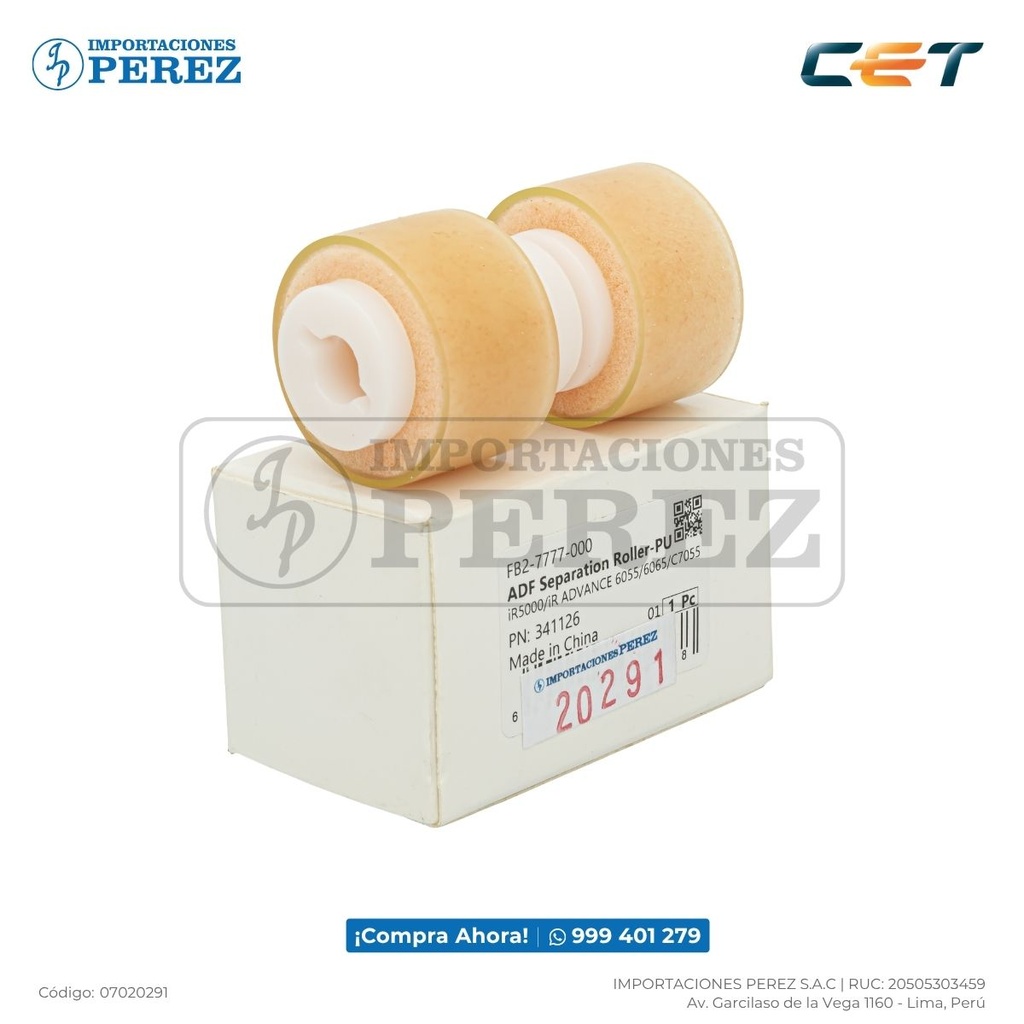 Rueda ADF/Bandeja Separation Roller [Cet]