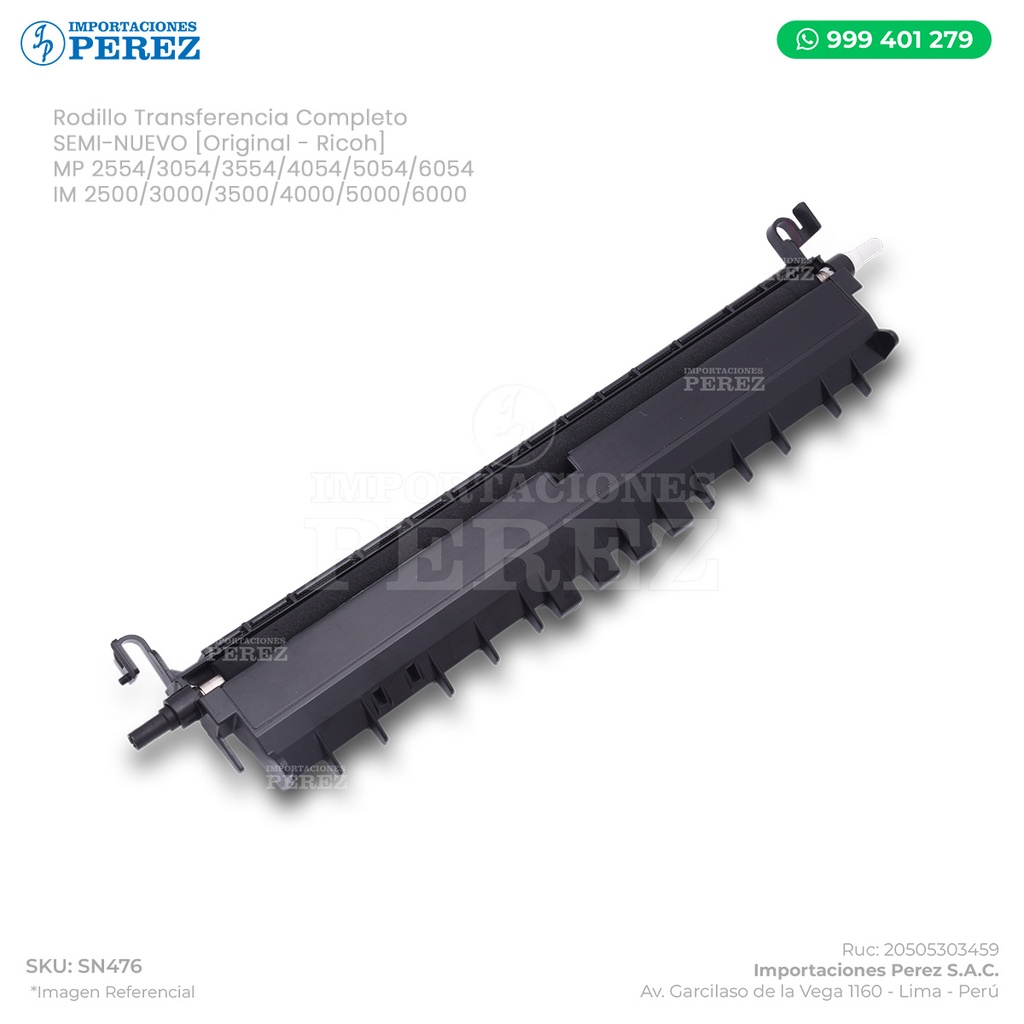 Rodillo Transferencia Completo - SEMI-NUEVO [Original - Ricoh]