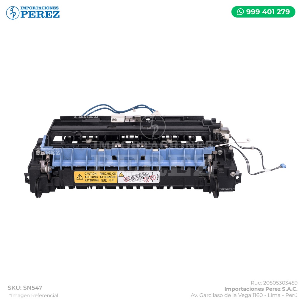 Unidad Fusor 110/115v (FUSING UNIT:115V) - SEMI-NUEVO [Original - Ricoh]