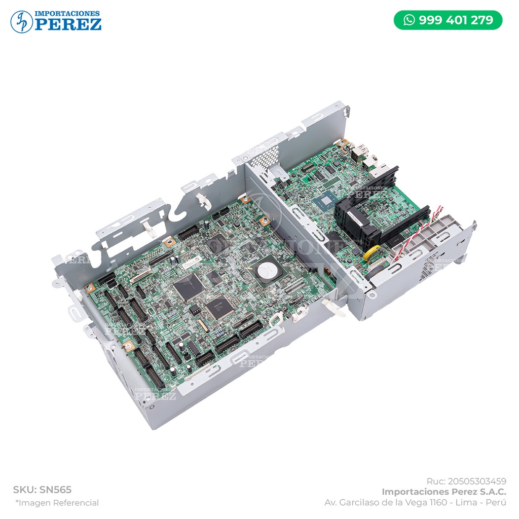 Módulo Tarjeta Controladora Completo (PCB:CTL_JX2L(D297/D298) + PCB:BICU:ASSY(D297/D298))- SEMI-NUEVO [Original - Ricoh]