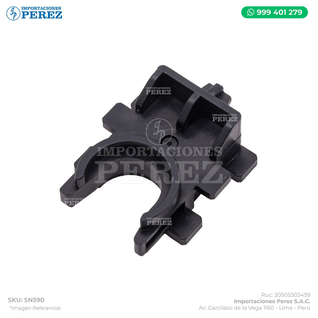 Gancho de Transferencia Rear Negro (TRANSFER HOLDER /2) - SEMI-NUEVO [Original - Konica Minolta]