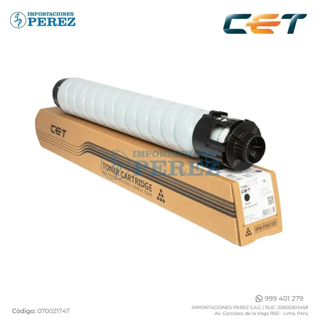 Toner Cartucho Black Ricoh [Cet] 430g 