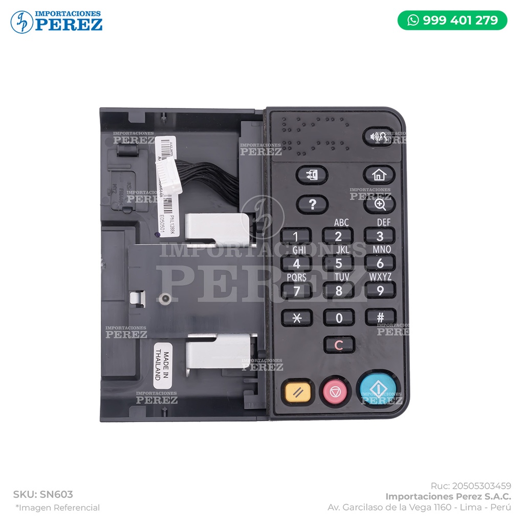 Teclado Numérico Externo KP-102 (KEYPAD) - SEMI-NUEVO [Original - Konica Minolta]