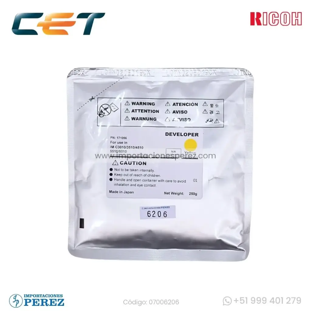 Revelador Yellow 250g [Cet]