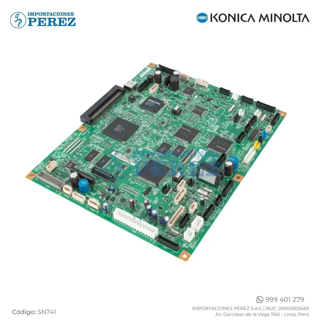 Tarjeta BICU (PCB: BICU: SM1: GW) [Original - Ricoh]