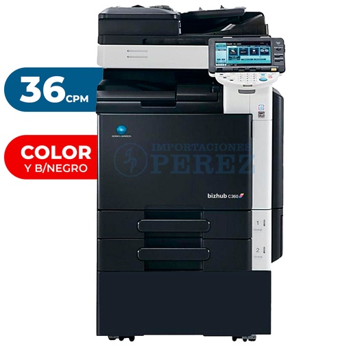 [0103050] Fotocopiadora Konica Minolta Bizhub C360