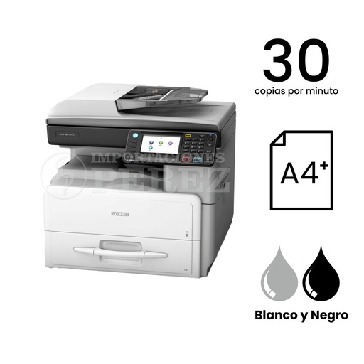 [0107008] Fotocopiadora Ricoh MP 301 (solo equipo)