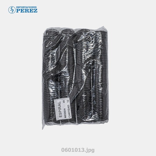 [0601013] Espiral 45 (x12 unds) Capacidad 400 Hojas [Nacional]