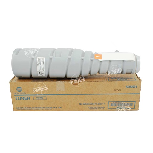 [07001034] Toner Cartucho TN217 360g [Original - Konica Minolta]