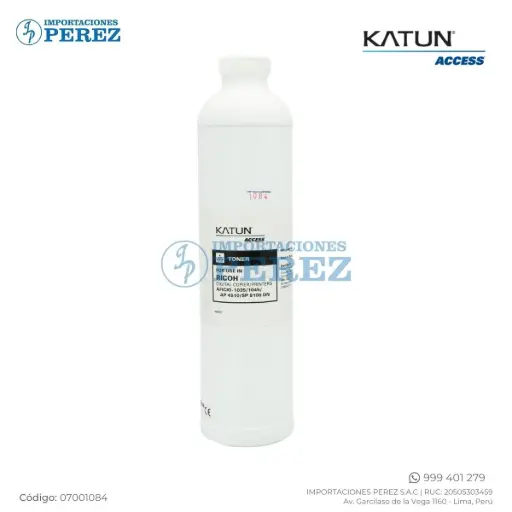 [07001084] Toner Recarga Ricoh [Access Katun] (550g) 