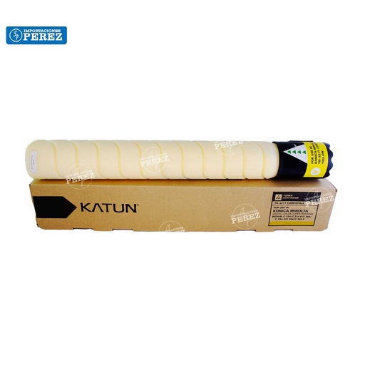 [07001108] Toner Cartucho Yellow Konica Minolta TN321Y/TN220Y 527g [Katun Business Color]